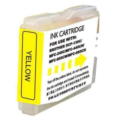 [BR-LC1000XLYL-CP] Brother LC1000XL LC970XL Cartouche Universelle Inkjet Yellow Compatible PRO