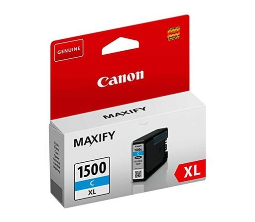 [CA-PGI1500XLCY-MO] Canon PGI1500XL Cartouche Cyan Inkjet Marque Originale 9193B001