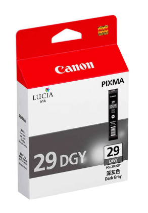 [CA-PGI29DGY-MO] Canon PGI29 Cartouche Gris Foncé Inkjet Marque Originale 4870B001
