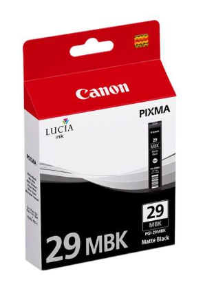 [CA-PGI29MBK-MO] Canon PGI29 Cartouche Noir Mat Inkjet Marque Originale 4868B001