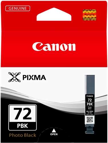 [CA-PGI72PHBK-MO] Canon PGI72 Cartouche Photo Noir Inkjet Marque Originale 6403B001