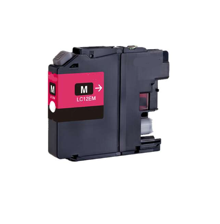 [BR-LC12EMG-CP] Brother LC12E Cartouche Inkjet Magenta Compatible PRO