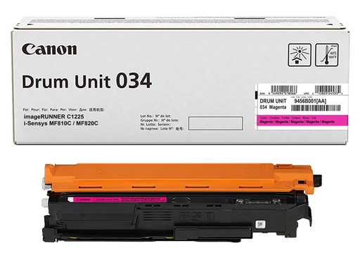 [CA-034DMG-MO] Canon 034 Tambour Imprimante Laser Magenta Marque Originale 9456B001 