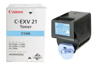 [CA-CEXV21CY-MO] Canon CEXV21 Toner Cyan Marque Originale 0453B002