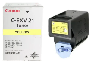 [CA-CEXV21YL-MO] Canon CEXV21 Toner Yellow Marque Originale 0455B002