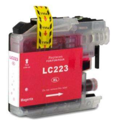 [BR-LC223MG-CP] Brother LC223 LC221 Cartouche Universelle Inkjet Magenta Compatible PRO 