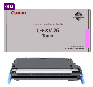[CA-CEXV26MG-MO] Canon CEXV26 Toner Magenta Marque Originale 1658B006