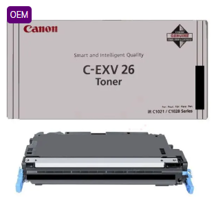 [CA-CEXV26YL-MO] Canon CEXV26 Toner Yellow Marque Originale 1657B006