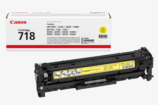 [CA-CRG718YL-MO] Canon 718 Toner Yellow Marque Originale 2659B002