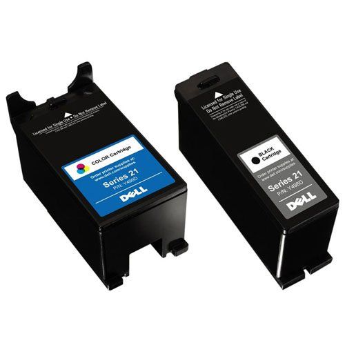 [DL-V313BK-CP] Dell Y498D X739N X737N Noir Cartouche Inkjet Pigment Compatible PRO 592-11331 592-11327