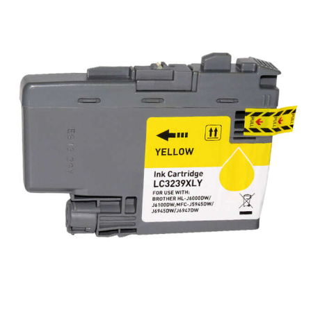 [BR-LC3239XLYL-CP] Brother LC3239XL Cartouche Inkjet Yellow Pigment Compatible PRO 