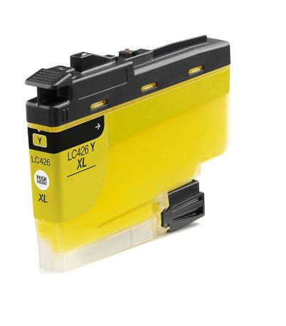 [BR-LC426XLYL-CP] Brother LC426XL Yellow Cartouche Inkjet Pigment Compatible PRO LC426XLY