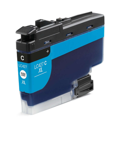 [BR-LC427XLCY-CP] Brother LC427XL Cyan Cartouche Inkjet Pigment Compatible PRO LC427XLC