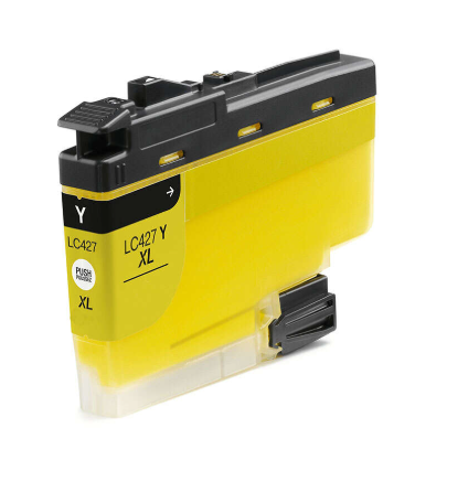 [BR-LC427XLYL-CP] Brother LC427XL Yellow Cartouche Inkjet Pigment Compatible PRO LC427XLY