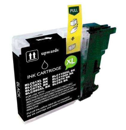 [BR-LC980XLBKU-CP] Brother LC1100XL LC980XL LC985XL Cartouche Universelle Inkjet Noir Compatible PRO
