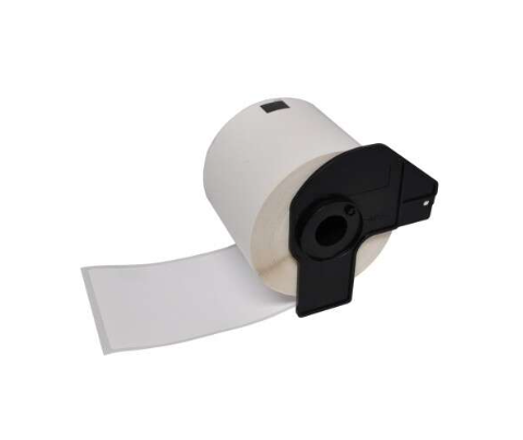 [BR-DK11202-CP] Brother DK11202 Etiquettes Compatible PRO prédédoupées spéciales 62x100 mm 300 unités texte Noir sur fond Blanc