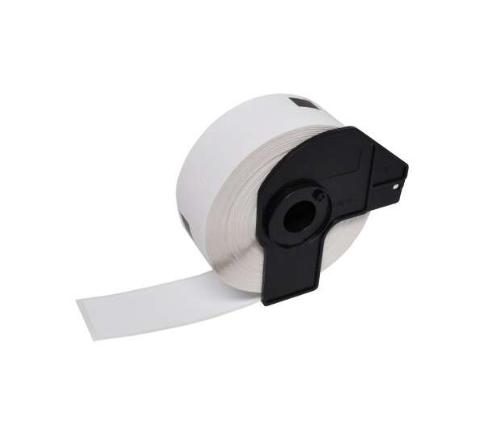 [BR-DK11204-CP] Brother DK11204 Etiquettes Compatible PRO prédédoupées spéciales 17x54 mm 400 unités texte Noir sur fond Blanc