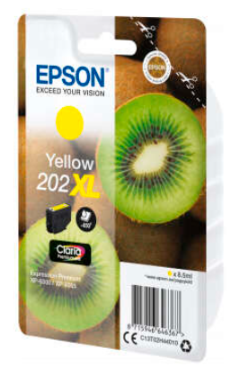 [EP-T02H4-MO] Epson 202XL Yellow Cartouche Inkjet Marque Originale C13T02H44010