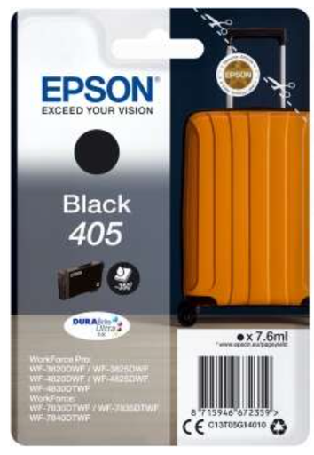 [EP-T05G1-MO] Epson 405 Noir Cartouche Inkjet Marque Originale C13T05G14010
