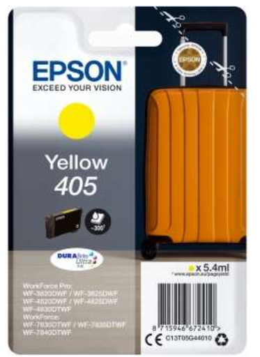 [EP-T05G4-MO] Epson 405 Yellow Cartouche Inkjet Marque Originale C13T05G44010