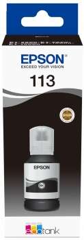 [EP-T06B1-MO] Epson 113 Noir Bouteille Inkjet Pigment Marque Originale C13T06B140