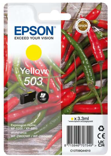 [EP-T09Q4-MO] Epson 503 Yellow Cartouche Inkjet Marque Originale C13T09Q44010
