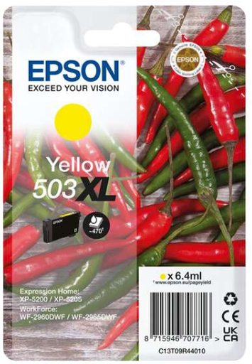 [EP-T09R4-MO] Epson 503XL Yellow Cartouche Inkjet Marque Originale C13T09R44010