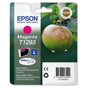 [EP-T1293-MO] Epson T1293 Magenta Cartouche Inkjet Marque Originale C13T12934012