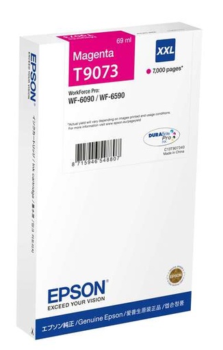 [EP-T9073-MO] Epson T9073 Magenta Cartouche Inkjet Marque Originale C13T907340