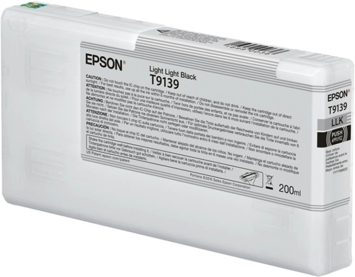 [EP-T9139-MO] Epson T9139 Noir Clair Clair Cartouche Inkjet Marque Originale C13T913900