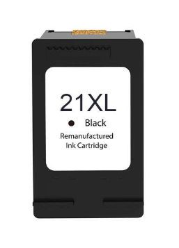 [HP-21XLBK-RW] HP 21XL Noir Cartouche Inkjet Remanufacturé PRO C9351AE C9351CE