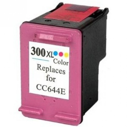 [HP-300XLCL-RW] HP 300XL Tri-Couleurs Cartouche Inkjet Remanufacturé PRO CC644EE CC643EE