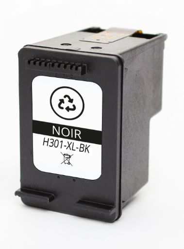 [HP-301XLBK-RW] HP 301XL Noir Cartouche Inkjet Remanufacturé PRO Cartouche Inkjet CH563EE CH561EE