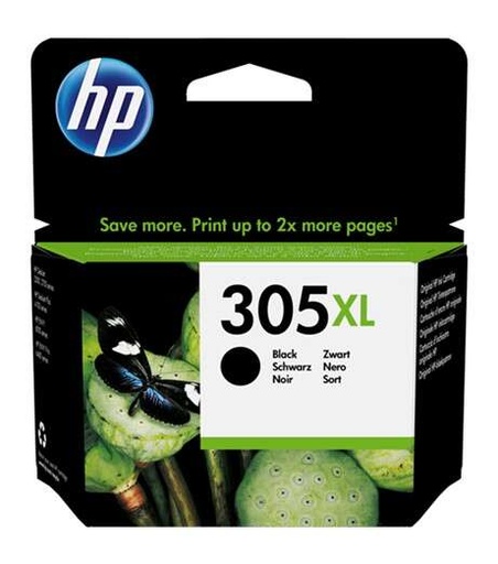 [HP-305XLBK-MO] HP 305XL Noir Cartouche Inkjet Marque Originale 3YM62AE