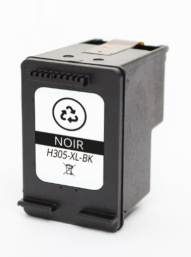 [HP-305XLBK-RW] HP 305XL Noir Cartouche Inkjet Compatible PRO Cartouche Inkjet 3YM62AE 3YM61AE