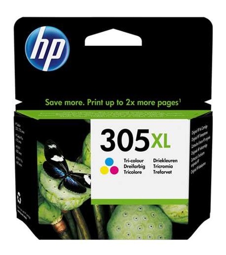 [HP-305XLCL-MO] HP 305XL Tri-Couleurs Cartouche Inkjet Marque Originale 3YM63AE