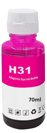 [HP-31MG-CP] HP 31 Magenta Bouteille Inkjet Compatible PRO 1VU27AE