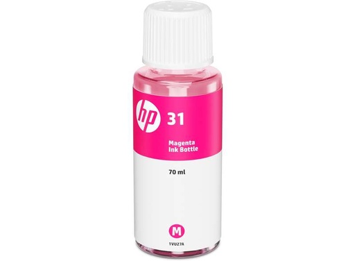 [HP-31MG-MO] HP 31 Magenta Bouteille Inkjet Marque Originale 1VU27AE