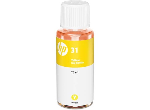 [HP-31YL-MO] HP 31 Yellow Bouteille Inkjet Marque Originale 1VU28AE
