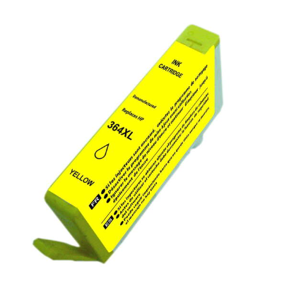 [HP-364XLYL-CP] HP 364XL Yellow Cartouche Inkjet Compatible PRO CB325EE CB320EE