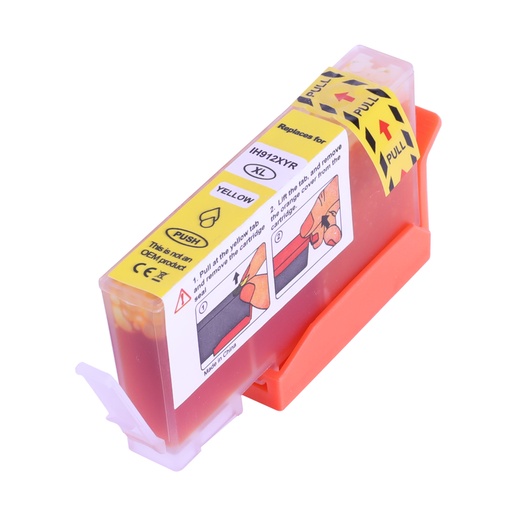 [HP-912XLYL-CP] HP 912XL Yellow Cartouche Inkjet Compatible PRO 3YL83AE 3YL79AE