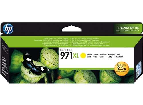 [HP-971XLYL-MO] HP 971XL Yellow Cartouche Inkjet Marque Originale CN628AE