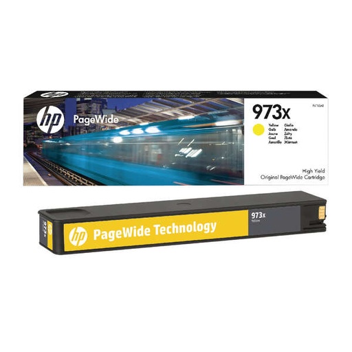 [HP-973XLYL-MO] HP 973X Yellow Cartouche Inkjet Marque Originale F6T83AE