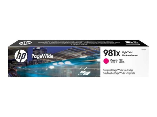 [HP-981XMG-MO] HP 981X Magenta Cartouche Inkjet Marque Originale L0R10A