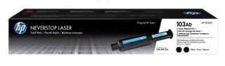 [HP-W1103AVP2-MO] HP W1103A Noir Pack de 2 cartouches de Toner Marque Originales 103A