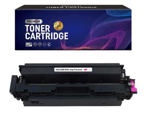 [HP-W2213X-CE] HP W2213X W2213A Toner Magenta Compatible EXCELLENCE avec puce Compatible et niveau d'encre 207X 207A