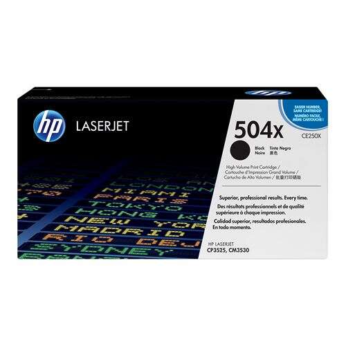 [HP-CE250X-MO] HP CE250X Noir toner Marque Originale 504X