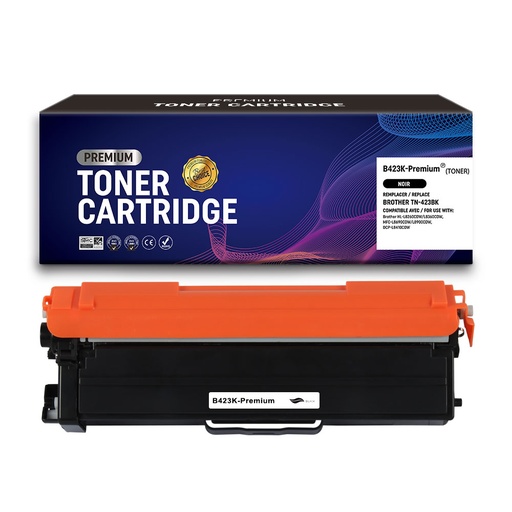 [BR-TN423BK-CE] Brother TN423 Noir toner Compatible EXCELLENCE TN423BK