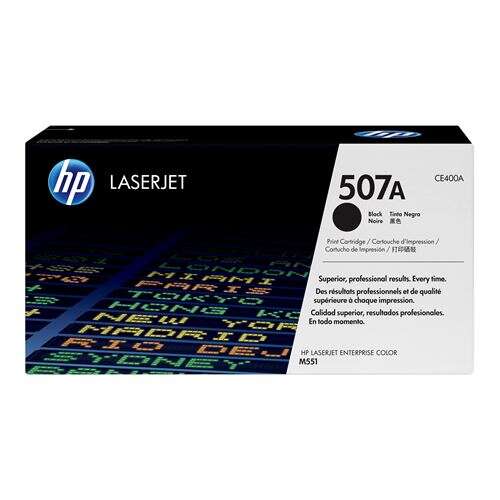 [HP-CE400A-MO] HP CE400A Noir toner Marque Originale 507A