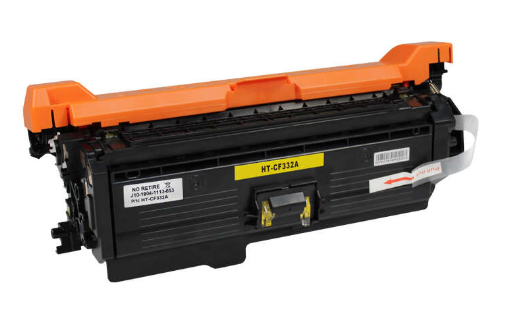 [HP-CF332A-CP] HP CF332A Yellow toner Compatible PRO 654A